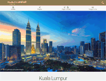 Tablet Screenshot of kuala-lumpur.ws